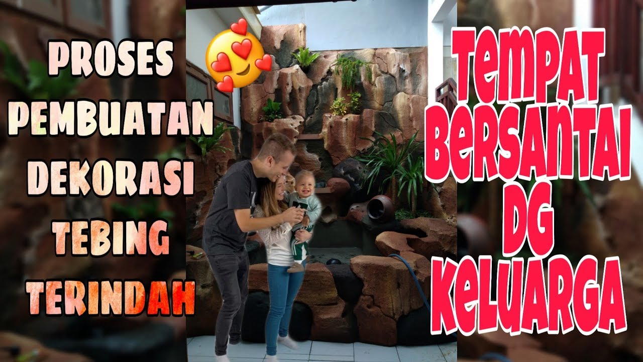  Dekorasi  Taman  Tebing Paling Artistik Proses pembuatan 