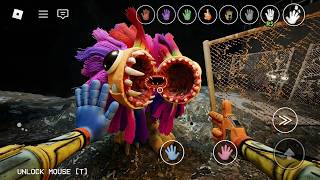 A Grabpack Test: PREW-X - Yarnaby &amp; Custom Map New Update | Full Gameplay Walkthrough (Roblox)