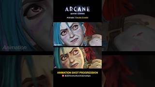 Arcane Season 2 Shot Progression | Vi &amp; Jinx Breakdown Scene