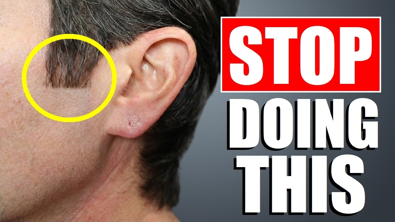 Прекратите неправильно подстригать бакенбарды!