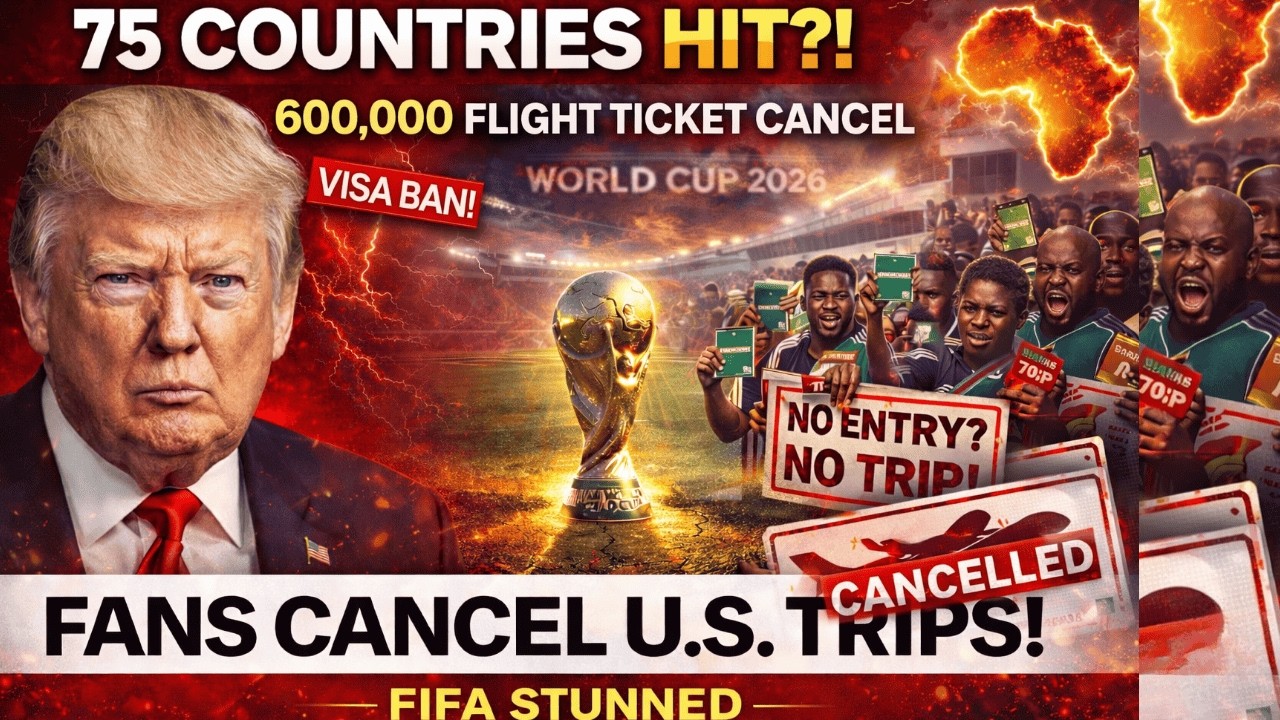 75 стран получили визовый запрет от Трампа? Болельщики из Африки отменили поездки в США на Чемпио...