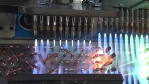 Heat Exchanger In Line Brazing M/C