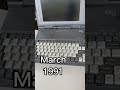 Dell 325n 1991 Laptop #dell #laptop #vintage