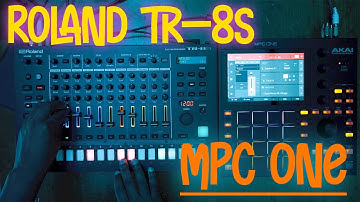 A BEAST DAWLESS SET UP | ROLAND TR8S + AKAI MPC ONE