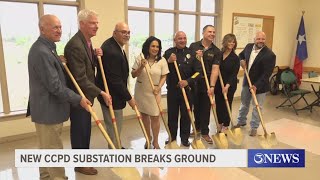 CCPD newest substation broke ground Wednesday