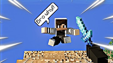 TROLLING A PLAYER WITH APRIL FOOL UPDATE IN NETHERGAMES BEDWARS || MINECRAFT || 4 FINGERS
