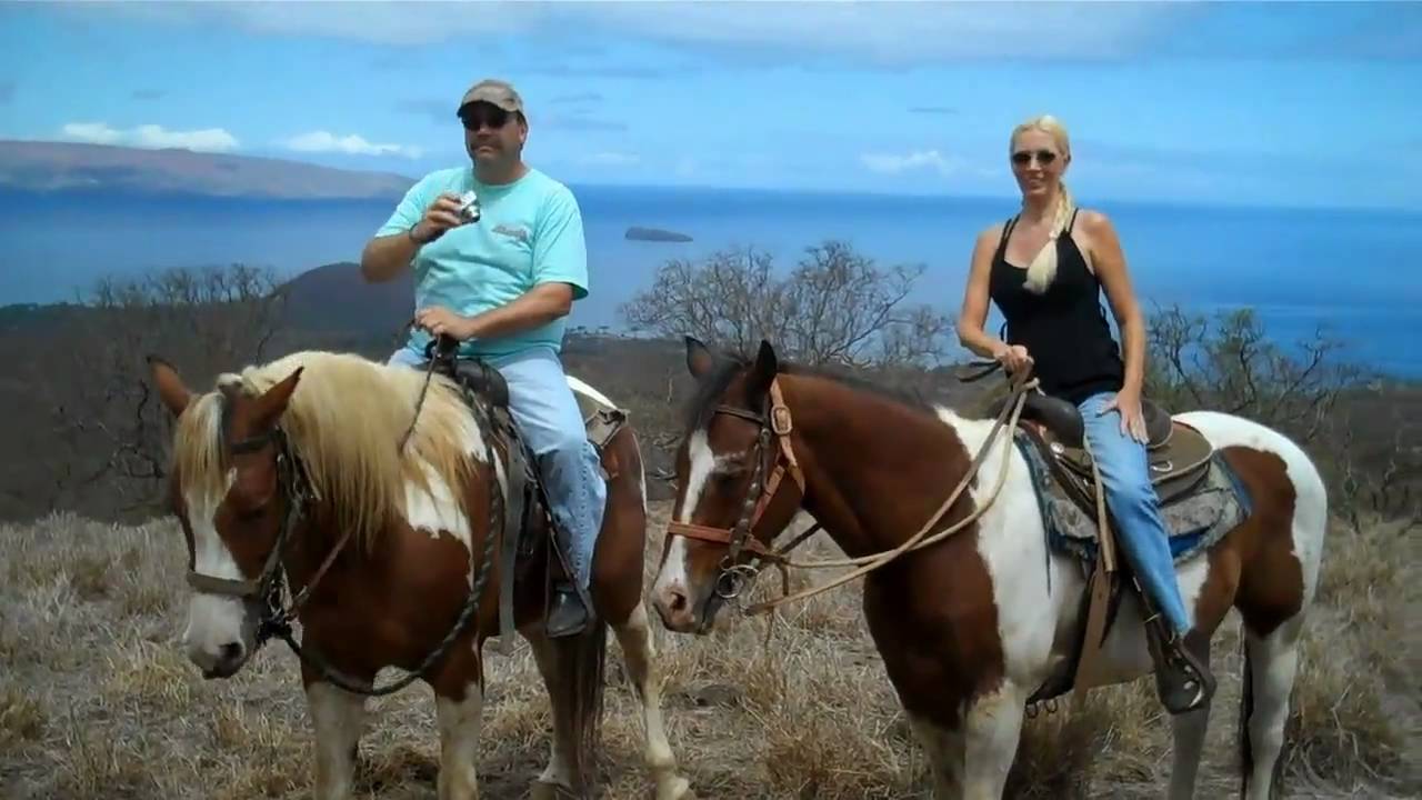 Horseback Riding At Makena Ranch - YouTube