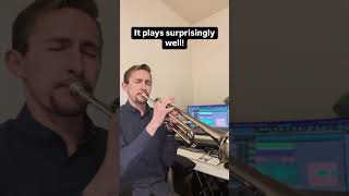 Download Lagu Testing out a $140 trumpet #trumpet #trumpetplayer #music MP3