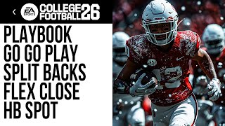 Unlock the ULTIMATE College Football Playbook for Split Backs!