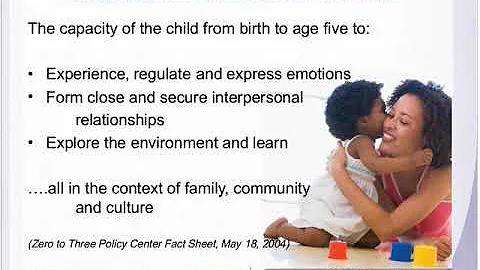 1/31/18 Part I The Foundations of Infant and Early Childhood Mental Health
