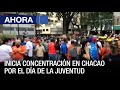 Inicia concentración en Chacao por el día de la juventud - #12Feb - Ahora