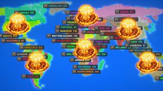 I Made All Countries FIGHT Until 1 Left… -Worldbox