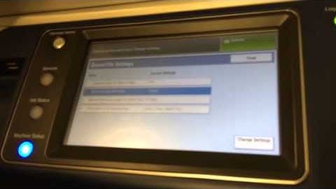 Deleting Stored Jobs on Xerox Copier