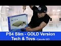 Playstation Slim NEW GOLD PS4 Slim 1TB Unboxing Should I Go Pro