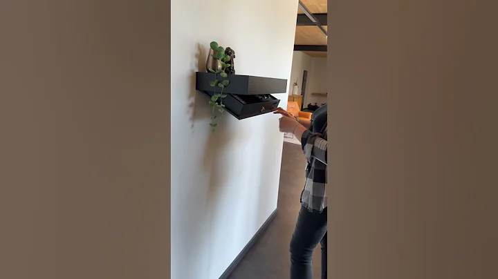 secret shelf Floating Shelf with Hidden Compartment