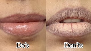 5 Lipstick Mistakes To Avoid Dos And Donts