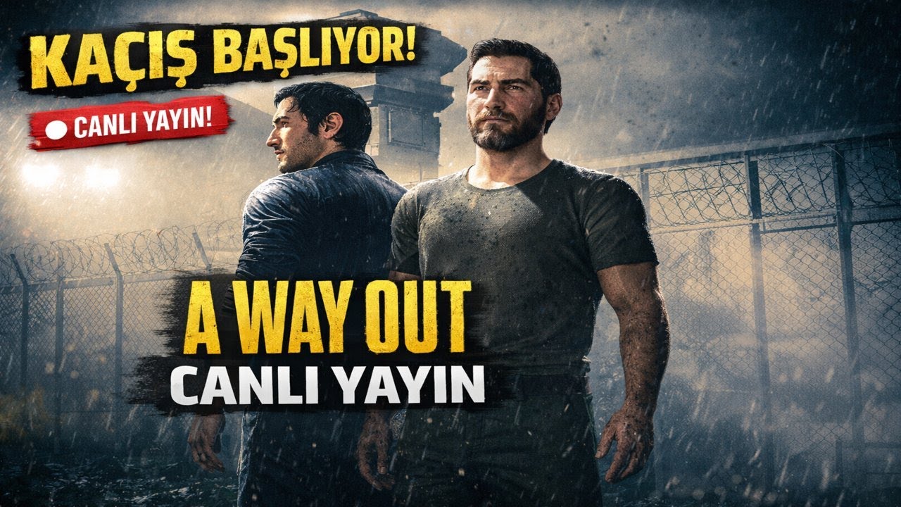 A Way Out 🎮 | Canlı Yayın | Kaçış Hikâyesi | Part 3
