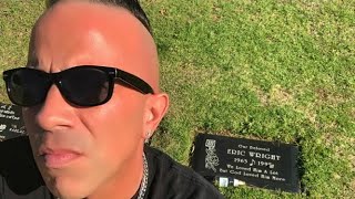 The Grave Of Eazy-E | Rap Superstars | Famous Graves Rose Hills Cemetery