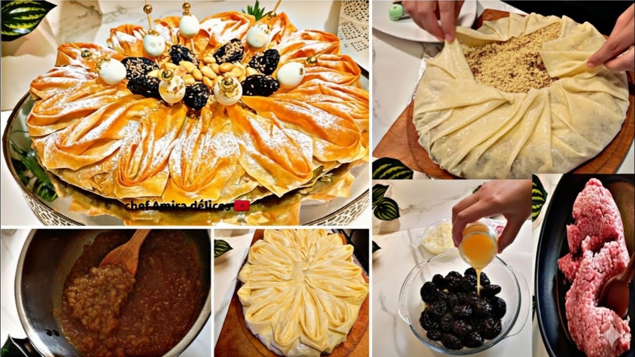 بسطيلة الكفتة بمذاق اللحم بالبرقوق مذاق راائع مغاير عن المعتاد تفرحي بيها عائلتك الصغيرة🥰