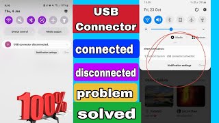 How to fix usb connector connected disconnected problem 2025