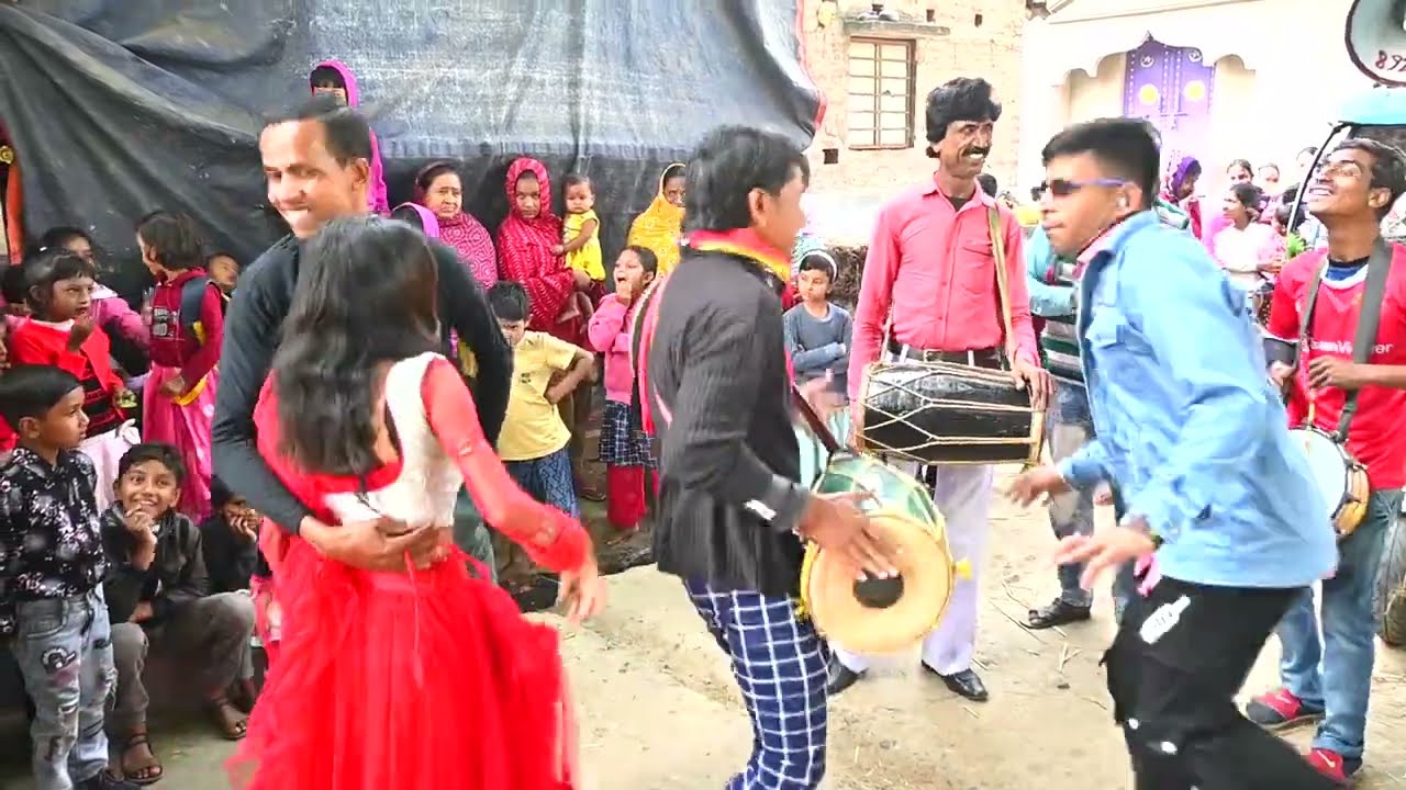 বিয়ে বাড়ির গীদ !! ক্যাসিও বাজনার নাচ 2024 !! master gam