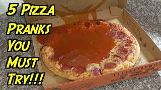 5 Pizza Pranks You Must Try  HOW TO PRANK (Evil Booby Traps) | Nextraker