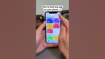 How to lock any app on your iPhone with a passcode! 🔒