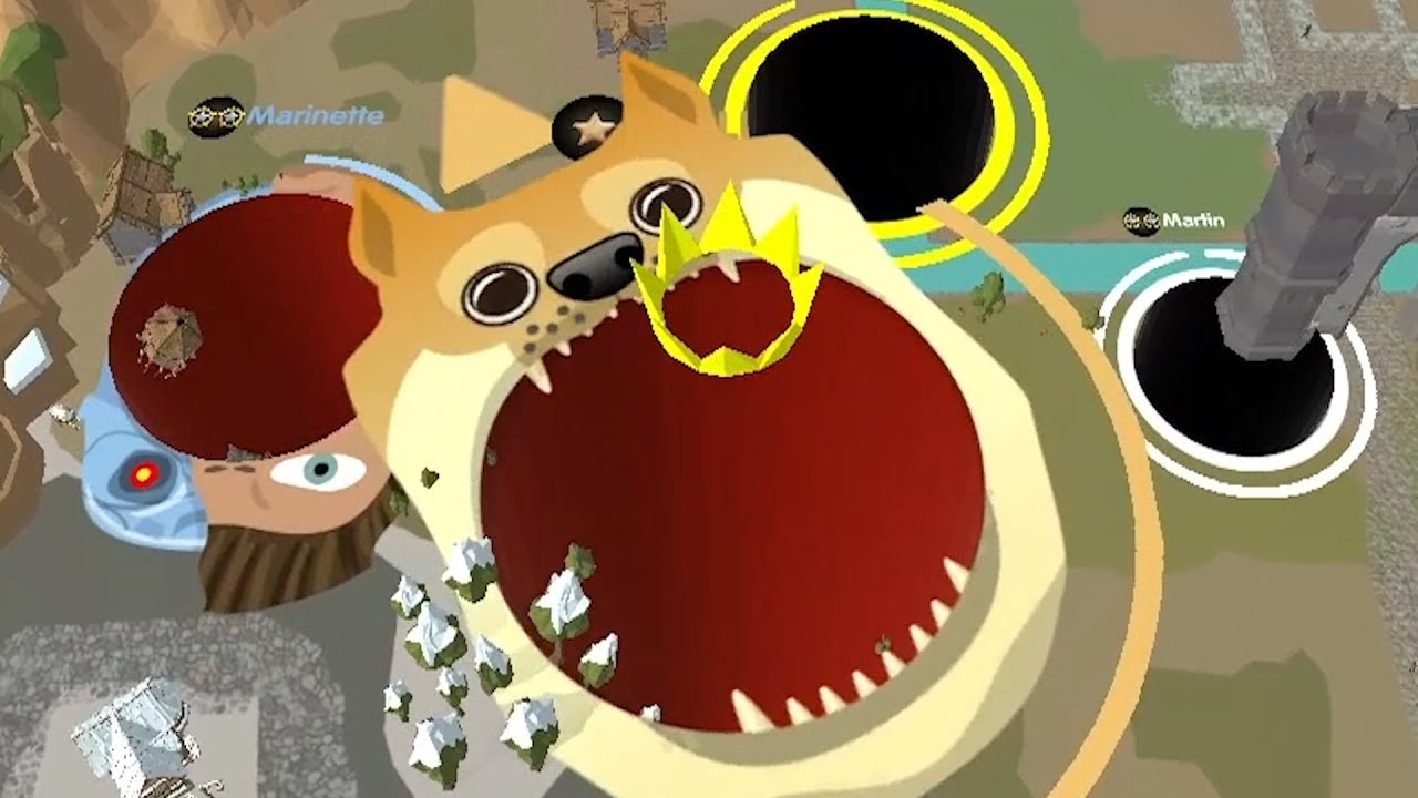 Hole.io Map Control: 100.00% - Big Hole WORLD RECORD #102 - YouTube