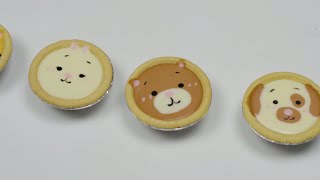 新手轻松驾驭烘培：「4款动物卡通造型芝士挞」/ Cartoon Animal Cheese Tart Online Workshop