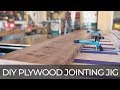 Flatten &amp; Square Boards with a Simple Plywood Jig | Woodshop 101