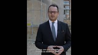 Visita às obras na Villa Portela