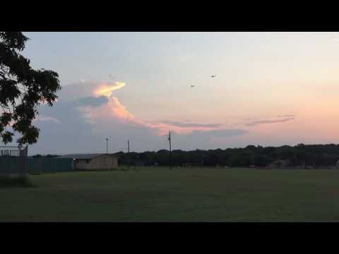 Military helicopters Sunset Over Bedichek Middle School August 31, 2016 Military helicopters Sunset Over Bedichek Middle School August 31, 2016
