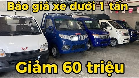 Xe tải nhỏ chở hàng giá bao nhiêu năm 2024