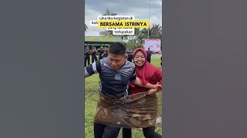 momen lucu ketika prajurit TNI main bola bersama istri-istrinya ‼️ #ngakak #lucu #kocak #tni #istri