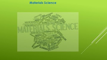 Syllabus for GATE  Material science