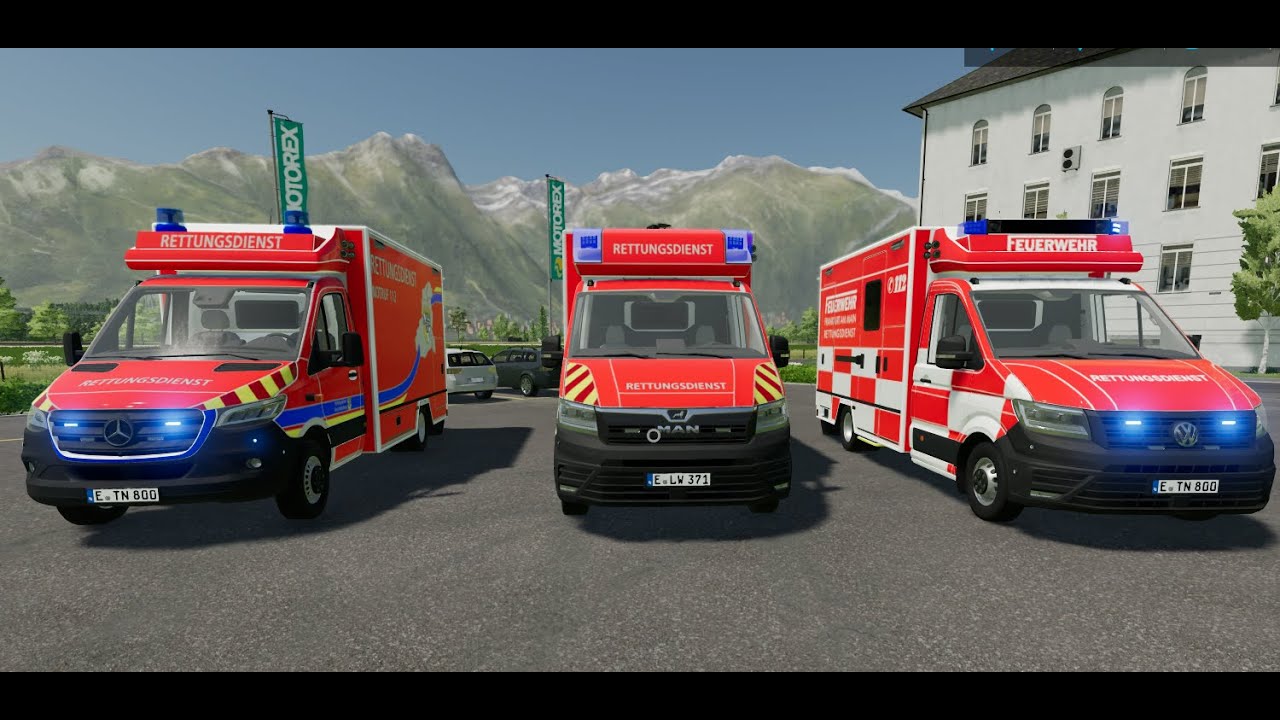 Rettungswagen im LS 22 🔥 Modvortsellung