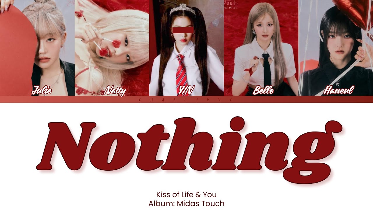 KISS OF LIFE - Nothing // You as a Member // KARAOKE // (5 Members Ver.)