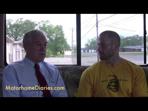 Ron Paul Discusses Civil Disobedience, Self-Government & More with Motorhome Diaries