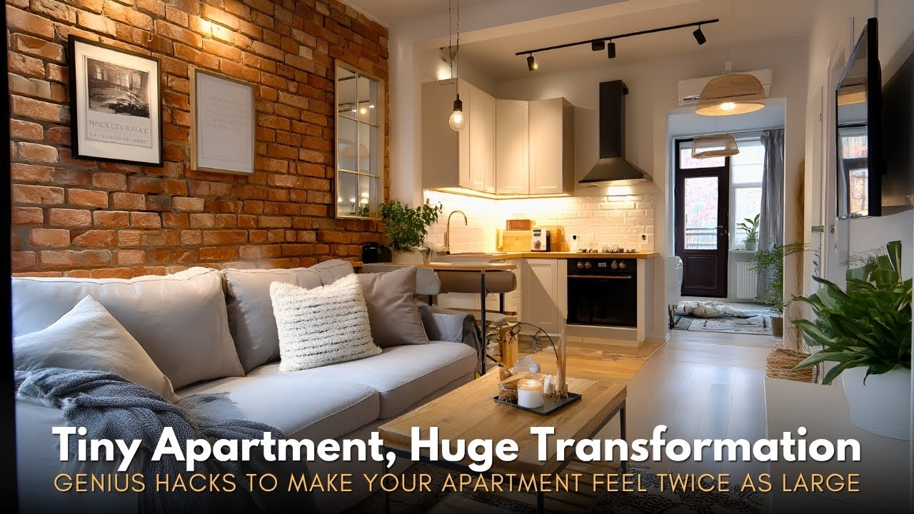 Brilliant Tiny Apartment Makeover Space Saving Tips: That Instantly ...