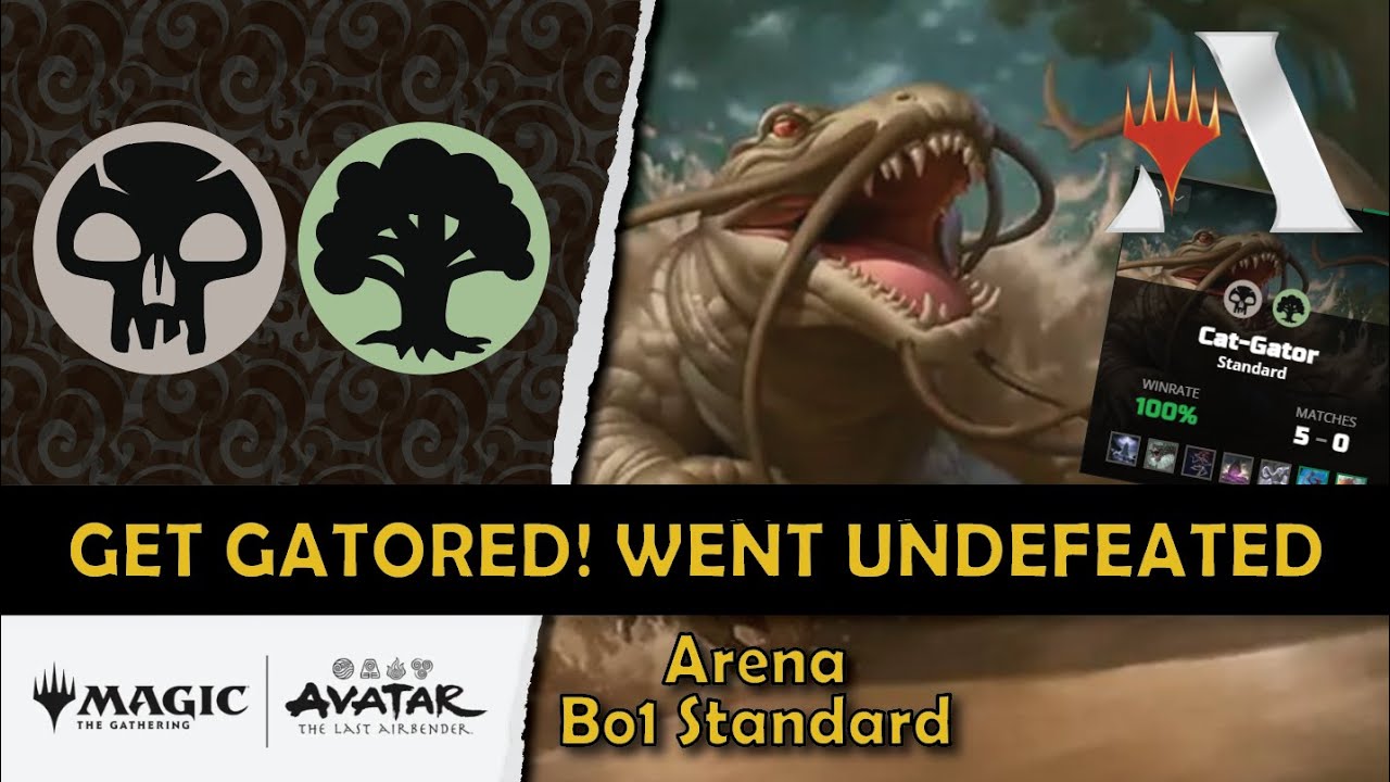 Golgari Cat-Gator went undefeated! 