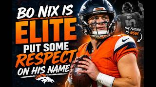 The Bo Nix Disrespect Has Gone TOO FAR...He's Elite 🏈🔥
