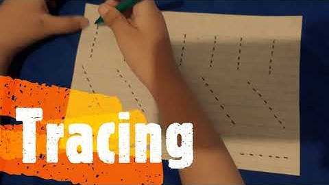 Tracing Straight and Diagonal Lines