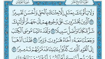 سورة الفرقان من اروع تلاوات عبدالله الموسى