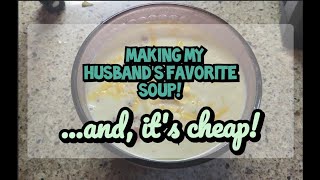 My husband asked, so we are making this for the first time!! And it is delicious and cheap!