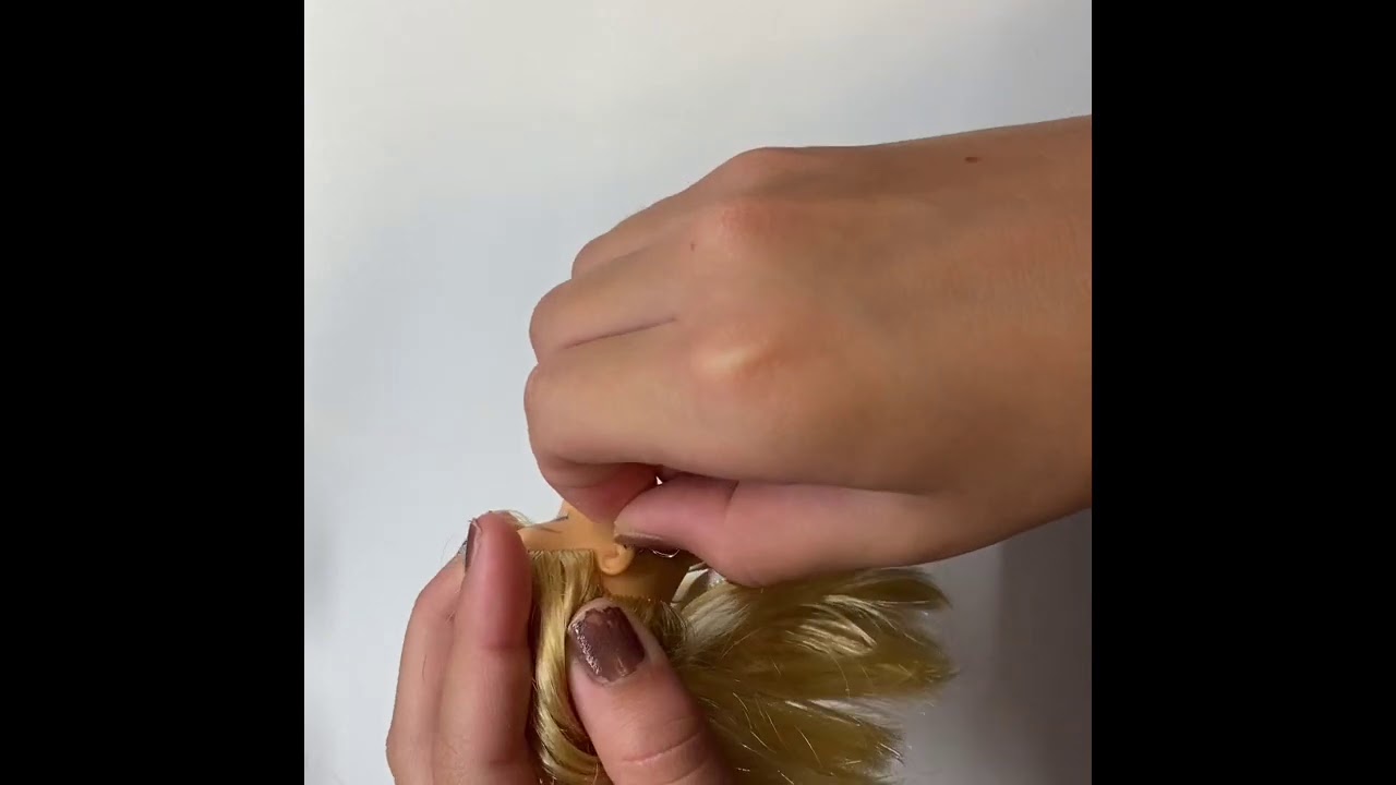 How To Make Doll Earrings Without Piercing Your Dolls Ears! Three