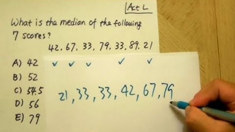 ACT Math Level 1 Question and Solution