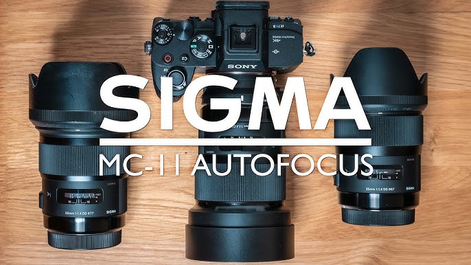 Sigma MC-11 Mount Converter Lens Adapter (Sigma EF-Mount Lenses to Sony E  Cameras) with Altura Photo Essential Accessory Bundle