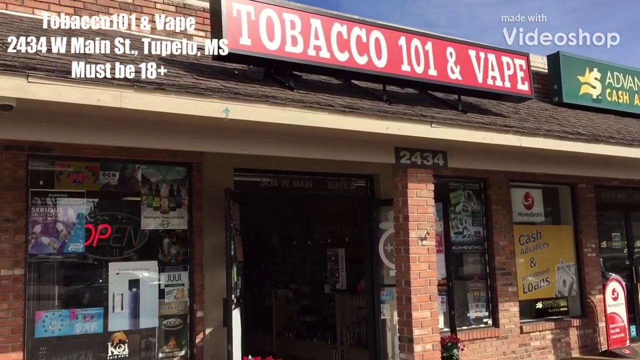 Tobacco 101 and Vape Promo