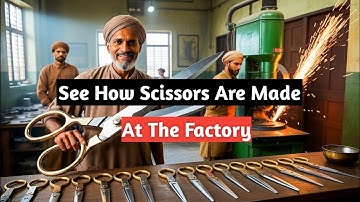 See How Scissors Are Made At The Factory✂️