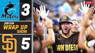 Padres vs Marlins Postgame Wrap Up Show: Padres 5 Marlins 3